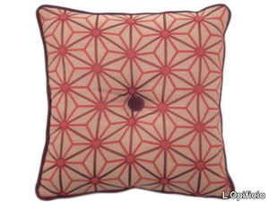 CARRÉ 073-12 - Square fabric cushion _ L'Opificio