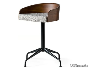 ARCHETIPO - Walnut stool _ L'Ottocento