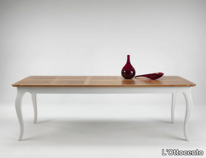 LIVING - Cherry wood table _ L'Ottocento