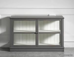 VERANDA - Wood and glass display cabinet _ L'Ottocento