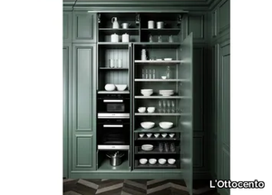 ARCHETIPO - Wooden highboard with doors _ L'Ottocento