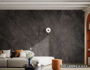 NOBLE STONE DARK - Porcelain stoneware wall/floor tiles with marble effect _ LA FABBRICA AVA