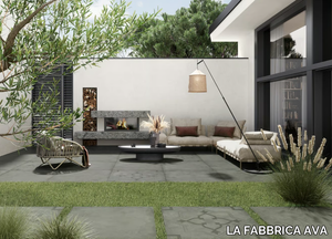 HURBAN GRAY - Full-body porcelain stoneware wall tiles / flooring _ LA FABBRICA AVA