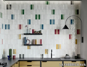 SMALL - Colour shade white-paste wall tiles _ LA FABBRICA AVA