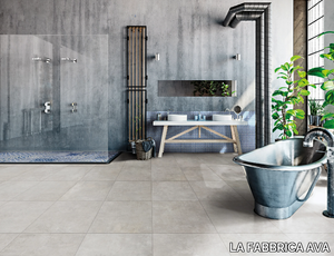 SPACE CEMENT - Indoor/outdoor porcelain stoneware wall/floor tiles _ LA FABBRICA AVA