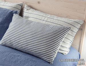 LINEE - Striped reversible pillow case _ LA FABBRICA DEL LINO