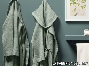 I FILI - Linen bathrobe _ LA FABBRICA DEL LINO