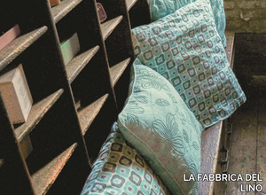 STAMPA POP - Geometric linen cushion _ LA FABBRICA DEL LINO