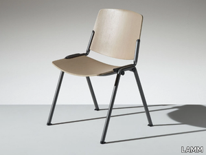 NEW MODULAMM - Stackable wooden chair _ LAMM