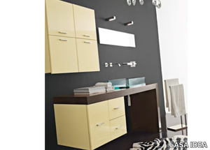 MARIPOSA 26 - Sectional vanity unit with drawers _ LASA IDEA