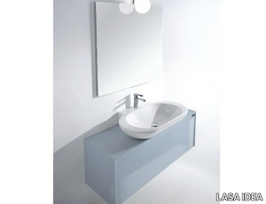 METROPOLIS 23 - Single wall-mounted vanity unit _ LASA IDEA