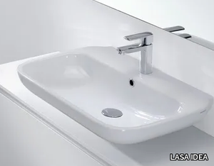 BESS - Countertop ceramic washbasin _ LASA IDEA