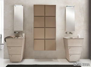 LIBECCIO 30 - Floor-standing wooden vanity unit with drawers _ LASA IDEA