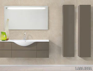 VANITY 02 - Wall-mounted vanity unit _ LASA IDEA