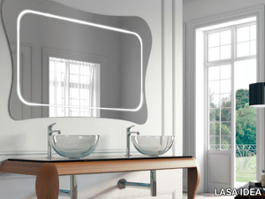 GAUDÌ AIR 02 - Double ash console sink _ LASA IDEA