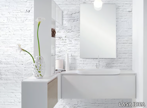 METROPOLIS 02 - Single vanity unit with drawers _ LASA IDEA