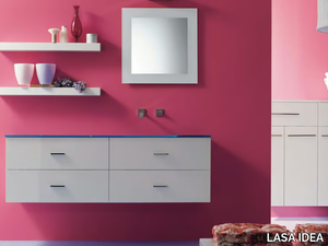 THAIS 15 - Wall-mounted vanity unit _ LASA IDEA