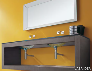 IKS 13 - Double wall-mounted vanity unit _ LASA IDEA