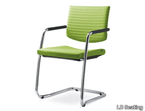 ELEMENT 444-Z-N4 - Cantilever chair with armrests _ LD Seating