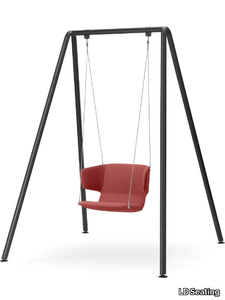 FLEXI SWING FL-SW-XL - Swing fabric armchair with armrests _ LD Seating