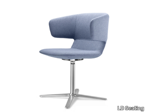 FLEXI P FP F25-N6 - Swivel with 4-spoke base fabric chair _ LD Seating