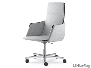 HARMONY 832-RA - Swivel executive chair with armrests with 5-spoke base _ LD Seating