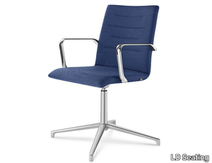 OSLO 227-K-N6 - With 4-spoke base chair with armrests _ LD Seating