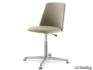 MELODY CHAIR 361 F60-N6 - Height-adjustable fabric office chair with 4-Spoke base _ LD Seating