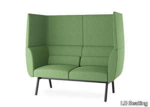 NIDO NI-K2-H-N1 NI-BO - High-back 2 seater fabric sofa _ LD Seating