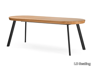 SPOT SP-490W-2-N1 - Backless wooden bench seating _ LD Seating