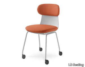 ZOE 222-GR-N2 - Training chair with castors _ LD Seating