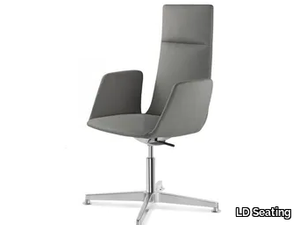 HARMONY MODERN 880 F34-N6 - Swivel fabric office chair with 4-Spoke base _ LD Seating