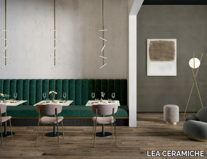 BIO ATTITUDE CORTEX - Porcelain stoneware wall tiles / flooring with wood effect _ LEA CERAMICHE