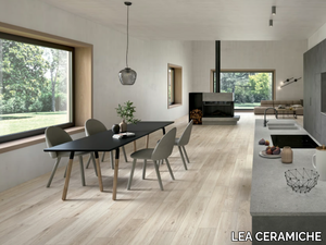 BIO ATTITUDE COTTON - Porcelain stoneware wall tiles / flooring with wood effect _ LEA CERAMICHE