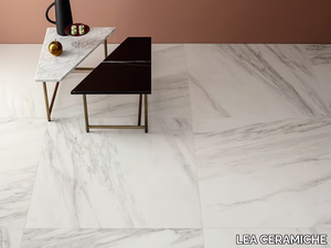 DELIGHT VENATO BIANCO - Porcelain stoneware wall/floor tiles with marble effect _ LEA CERAMICHE