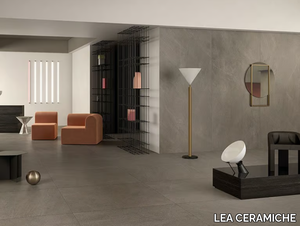 SLIMTECH NEXTONE NEXT TAUPE - Porcelain stoneware wall/floor tiles with stone effect _ LEA CERAMICHE