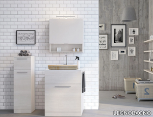 URBAN LAUNDRY 04 - Laundry room cabinet with sink _ LEGNOBAGNO