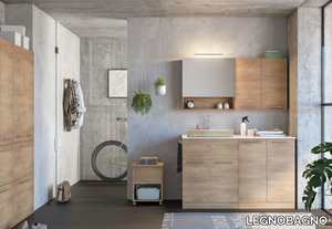 URBAN LAUNDRY 01 - Wooden laundry room cabinet _ LEGNOBAGNO