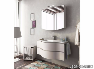 BROADWAY B13 - Single wall-mounted vanity unit with drawers _ LEGNOBAGNO