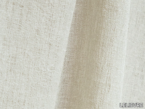 VELA - Solid-color polyester fabric for curtains _ LELIEVRE