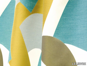 ALLURE - Washable Trevira® CS fabric with graphic pattern _ LELIEVRE