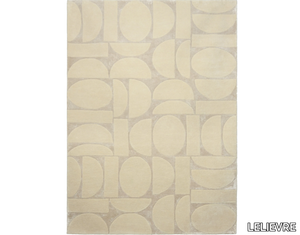 ALTA - Rectangular wool rug with geometric shapes _ LELIEVRE