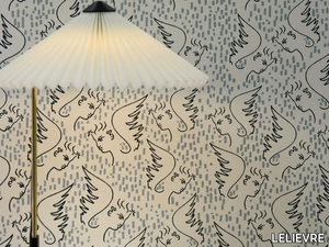 FIGURE D'ANGE - Motif nonwoven wallpaper _ LELIEVRE