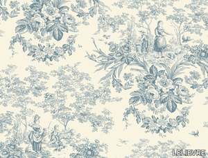 BEAUX JOURS - Landscape nonwoven wallpaper _ LELIEVRE