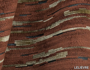 MERISIER - Striped shiny fabric _ LELIEVRE