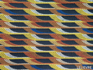 ALULA - Polyester fabric with graphic pattern _ LELIEVRE