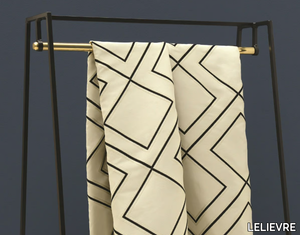 CORRIDOR - Polyester fabric with graphic pattern for curtains _ LELIEVRE