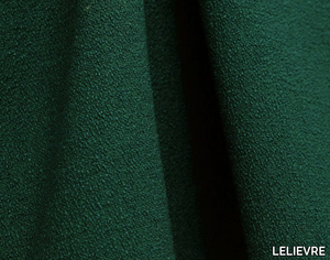 LAGO - Solid-color boucle polyester fabric for curtains _ LELIEVRE