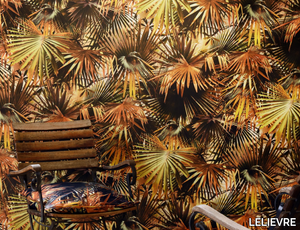 JEAN PAUL GAULTIER - POLYNÉSIE - Washable Tropical nonwoven wallpaper _ LELIEVRE