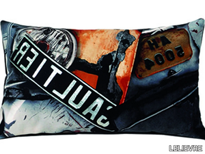 JEAN PAUL GAULTIER - IDENTITÉ - Rectangular polyester cushion _ LELIEVRE